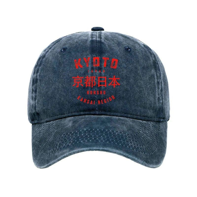 vintage washed cap for men women