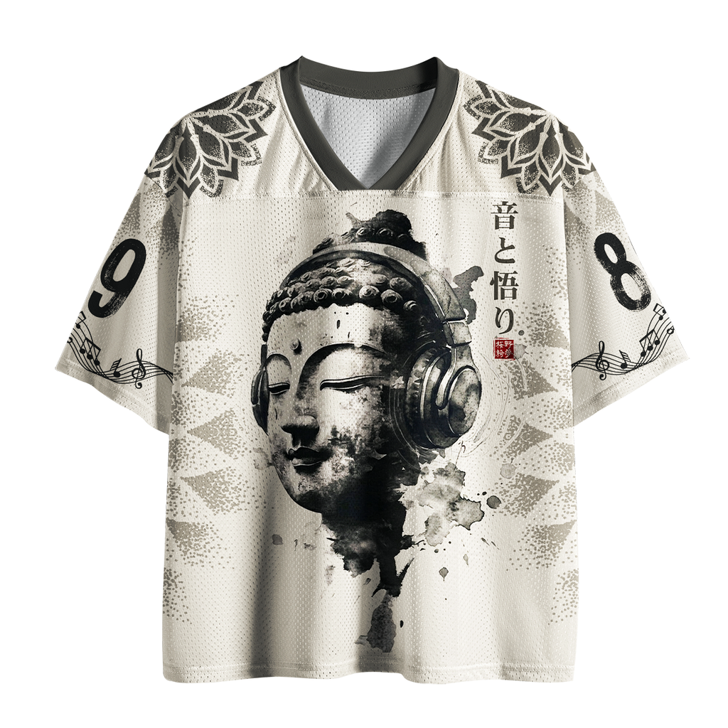 Japanese Zen Music Mesh Jersey