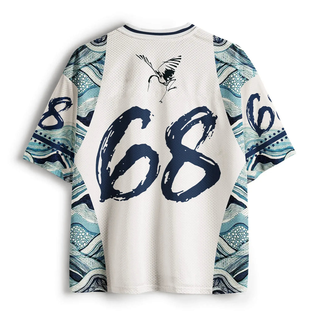 breathable mesh jersey for summer