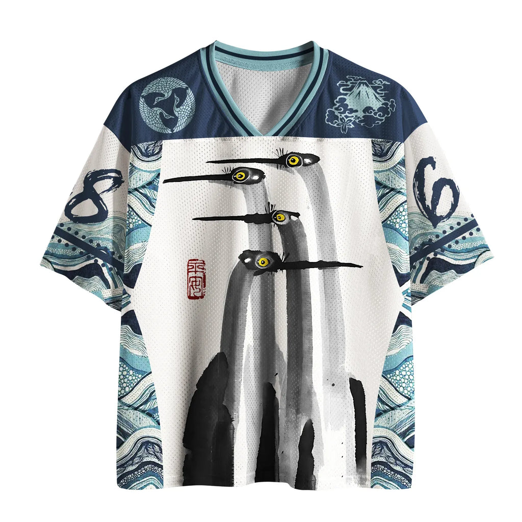 lightweight mesh jersey for fitness