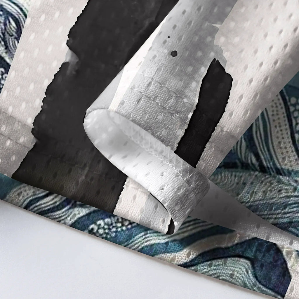 Kyoto-Lion Indigo Wave Heron Mesh Jersey