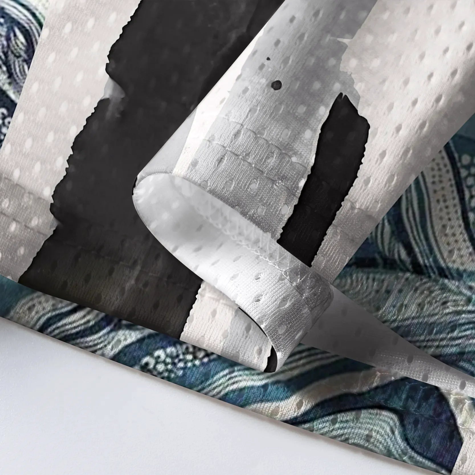 Kyoto-Lion Indigo Wave Heron Mesh Jersey