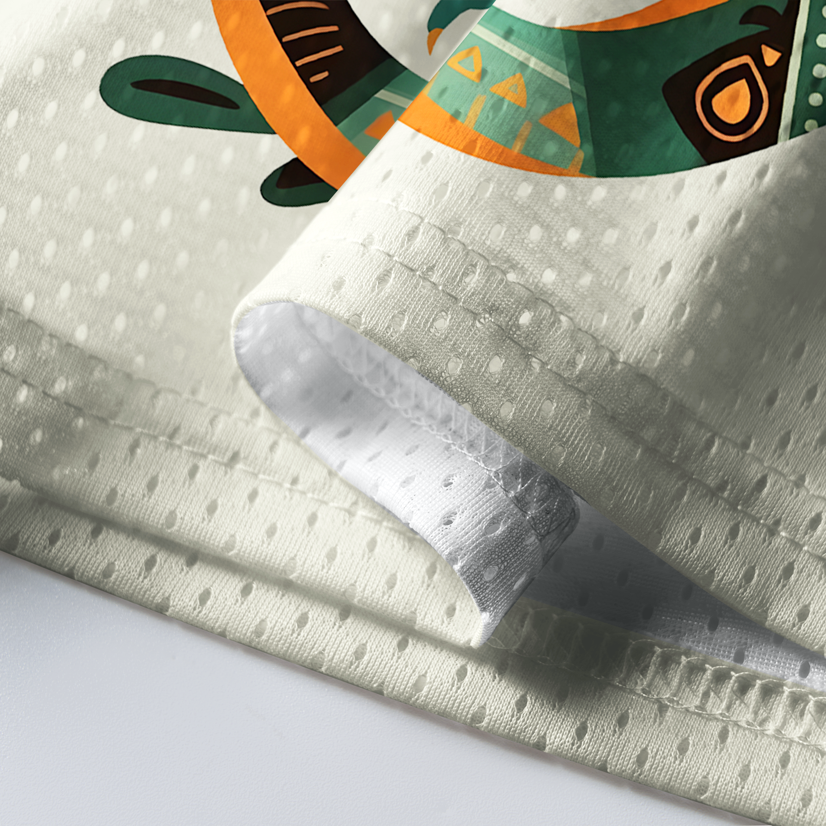 Kyoto-Lion Mystic Gecko Totem Mesh Jersey