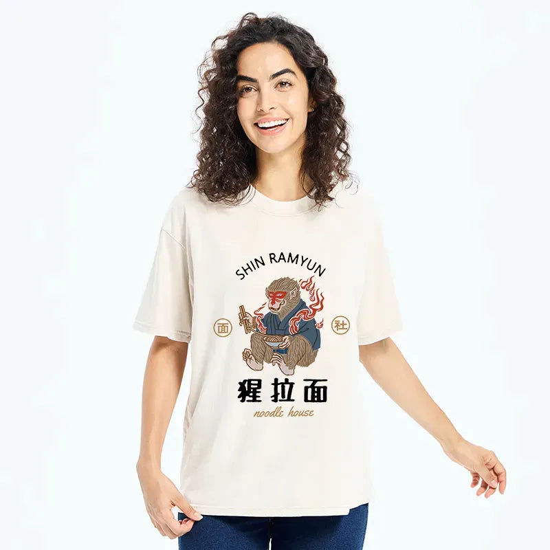 Kyoto-Lion Shin Ramyun Washed T-Shirt