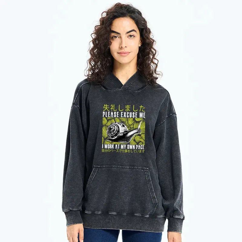 japanese washed hoodie for daily wear