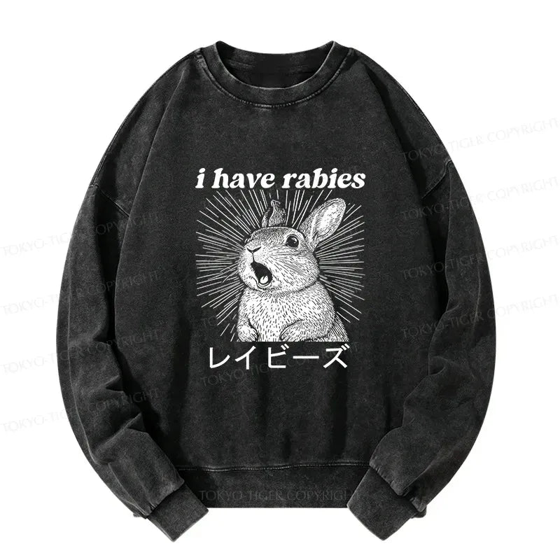 Funny Rabbit Sweatshirt for Daily Wear