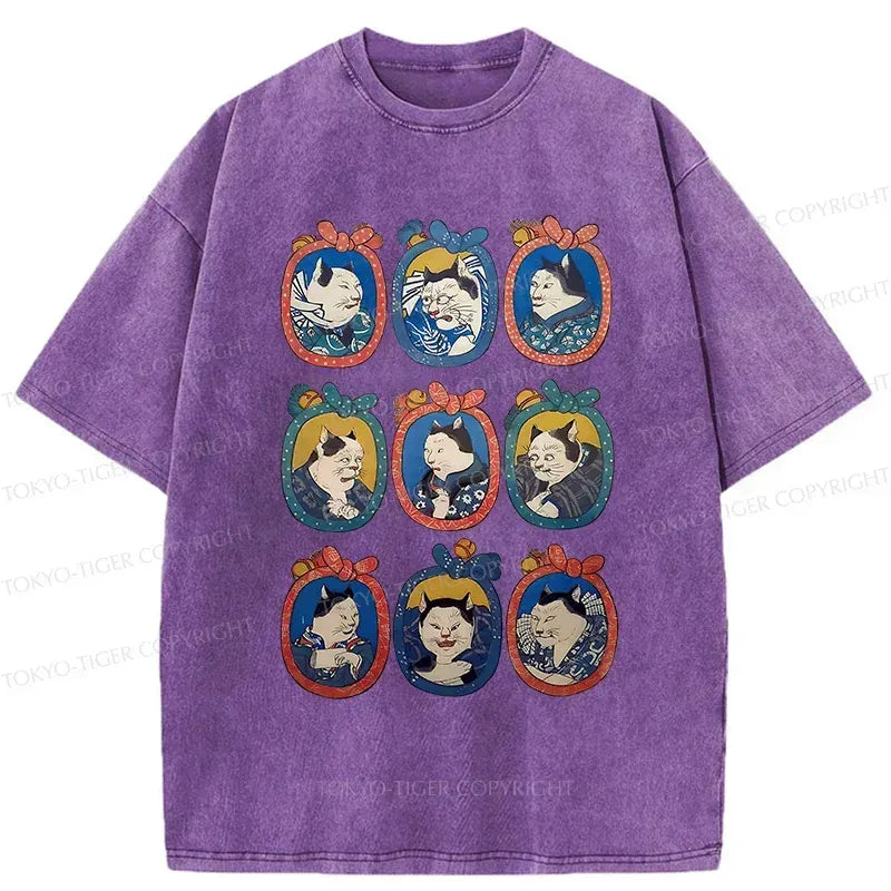 Japanese Ukiyo-e Cat T-Shirt Deal