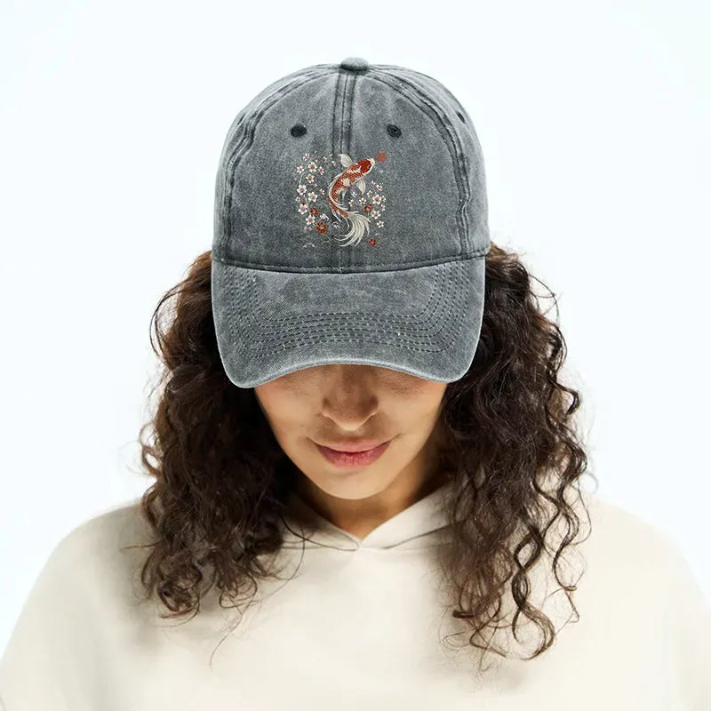 Washed Unisex Cap for Daily Wear