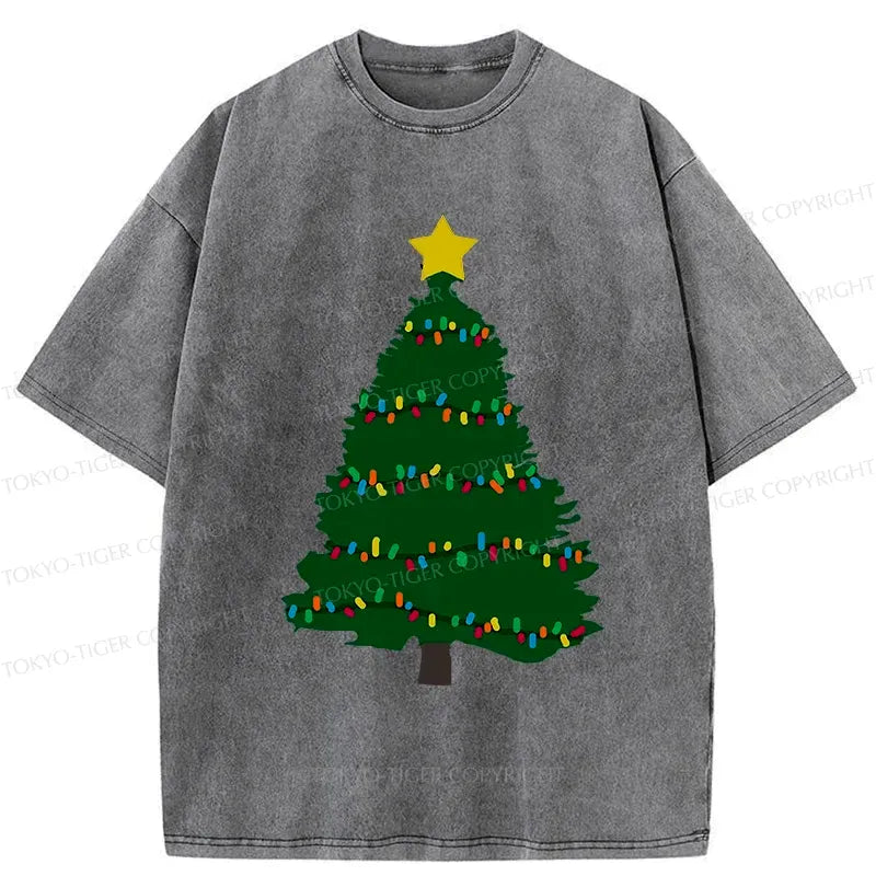 Japanese Vintage Washed T-Shirt for Christmas