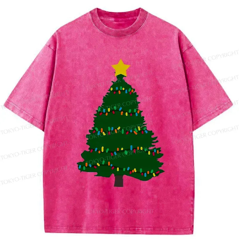 Japanese Vintage Washed T-Shirt for Christmas