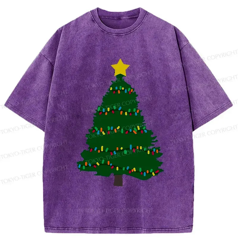 Relaxed Fit Christmas Tree T-Shirt On Sale