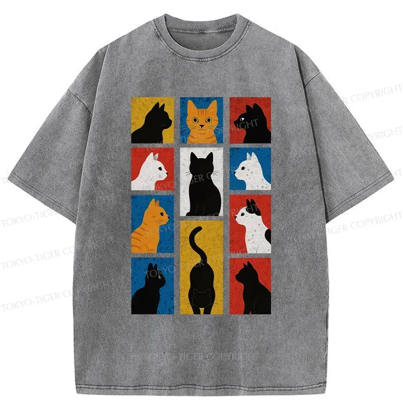 Kyoto-Lion Cat Tee for Summer Vacation