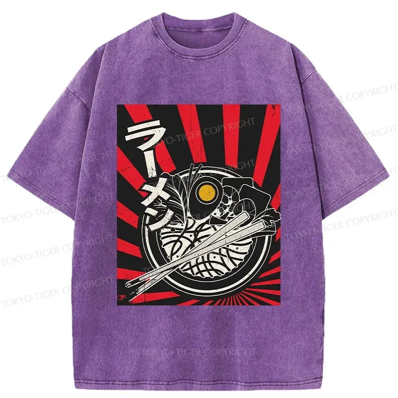 Japanese Vintage Ramen T-Shirt for Daily Wear