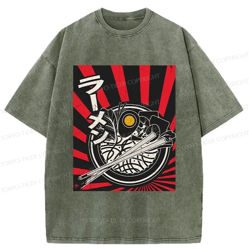 Japanese Vintage Ramen T-Shirt for Daily Wear