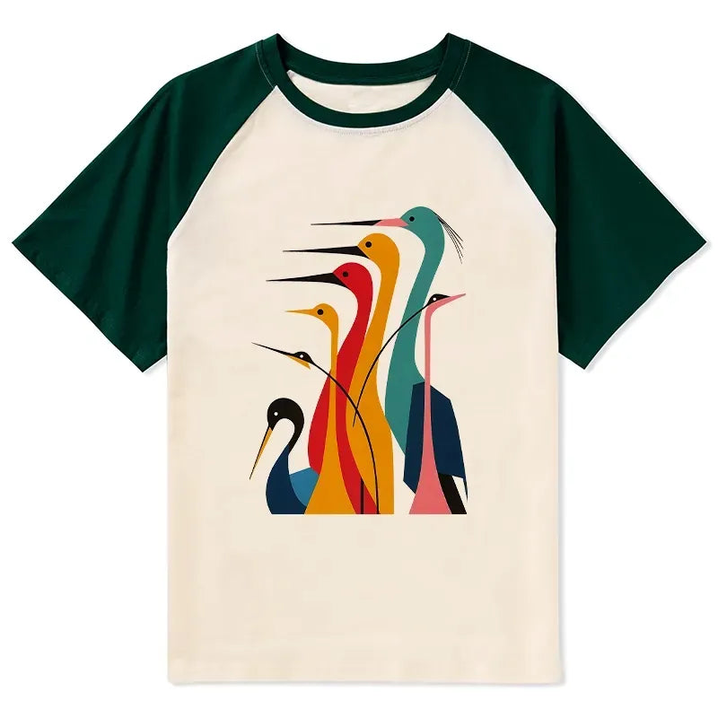 kyoto lion crane shirt unisex
