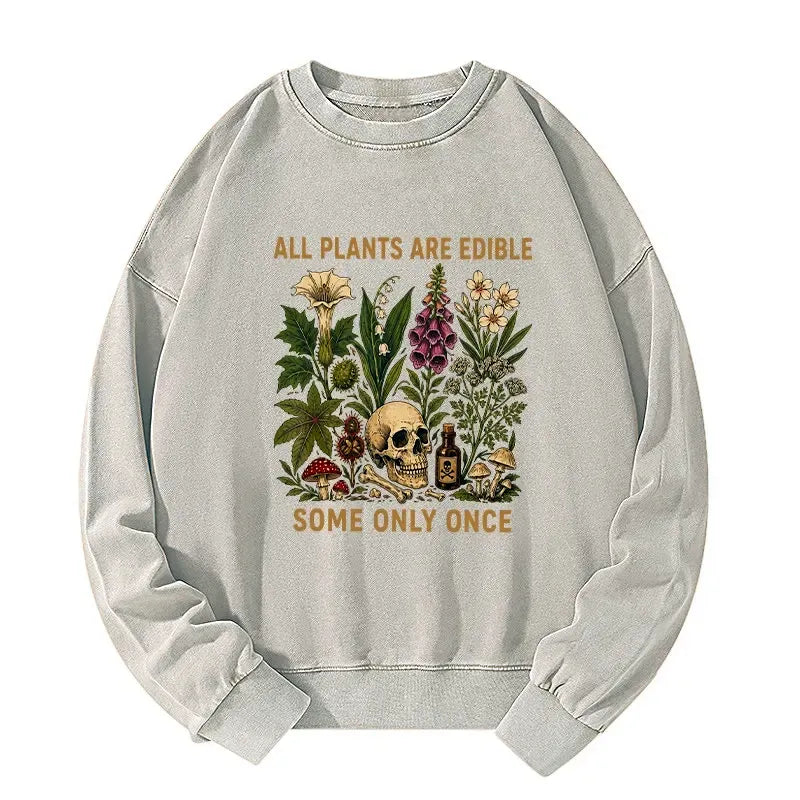 Japanese Washed Sweatshirt for Everyday Wear