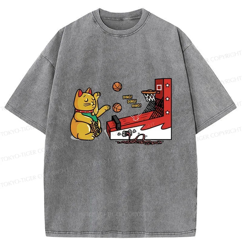 Ukiyo-e Cat Shirt Summer Gift