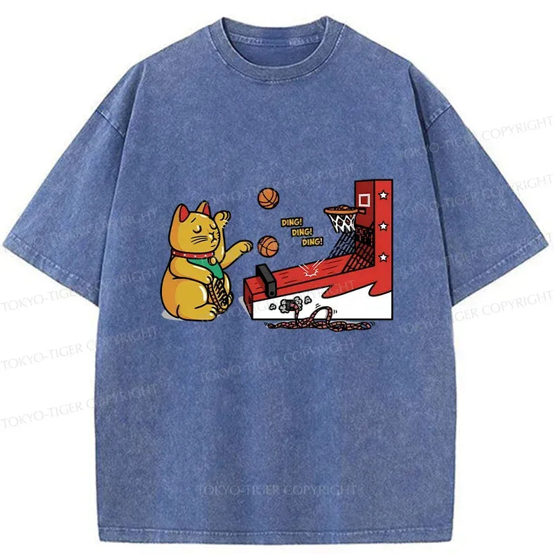 Ukiyo-e Cat Shirt Summer Gift