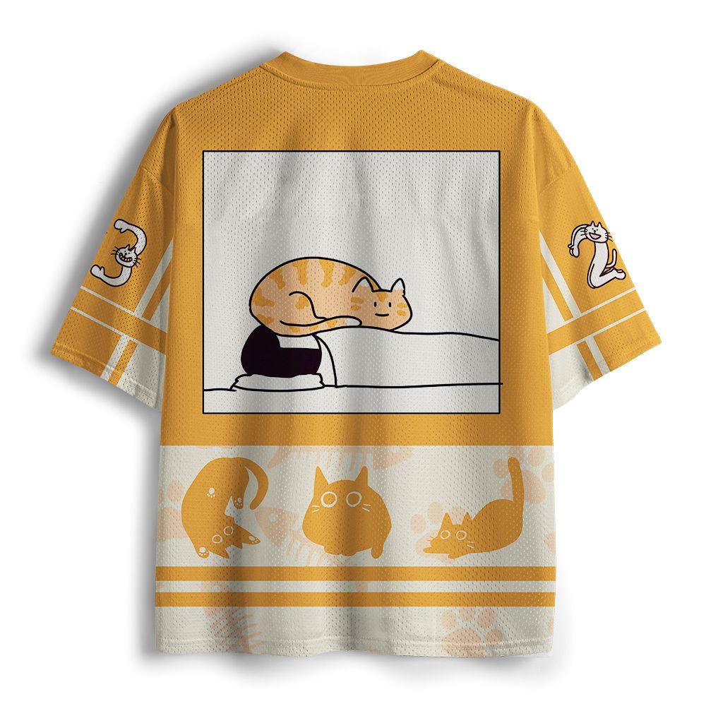 Kyoto Cat Mesh Jersey for Summer