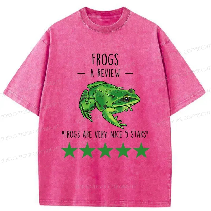 Kyoto-Lion Five Star Recommended Frog Washed T-Shirt