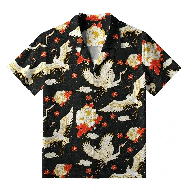 Japanese Hawaiian Shirt for Vacation