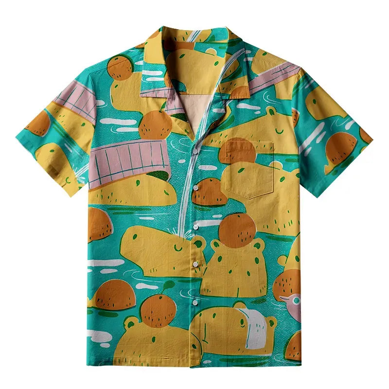 Unisex cotton Hawaiian shirt free shipping