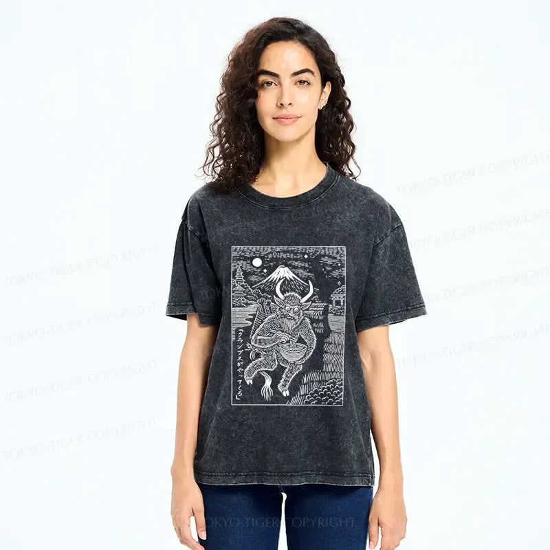 Vintage Kyoto-Lion T-Shirt Free Shipping