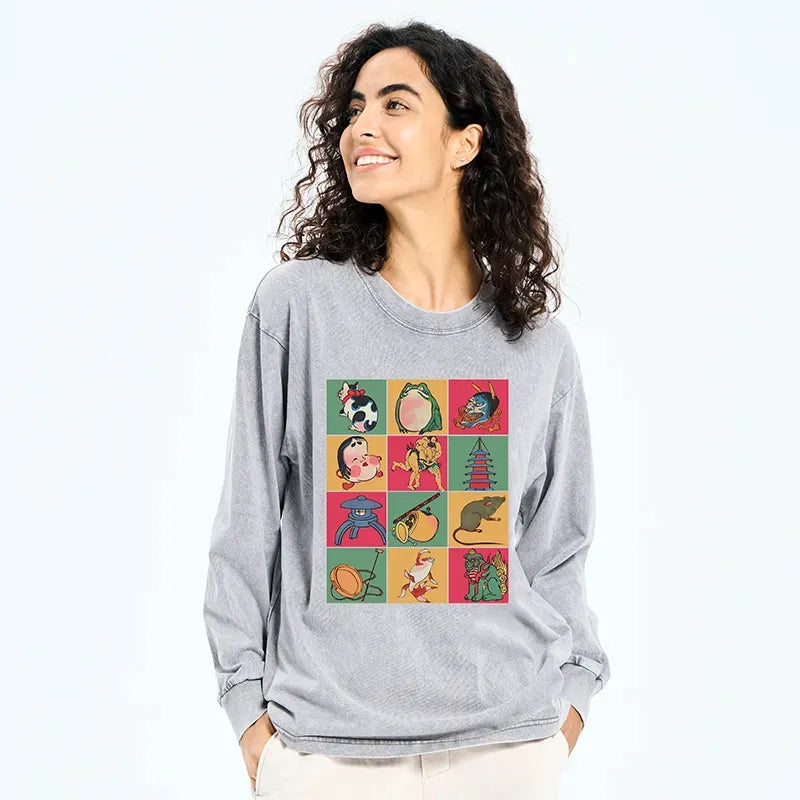 Kyoto lion vintage streetwear tee