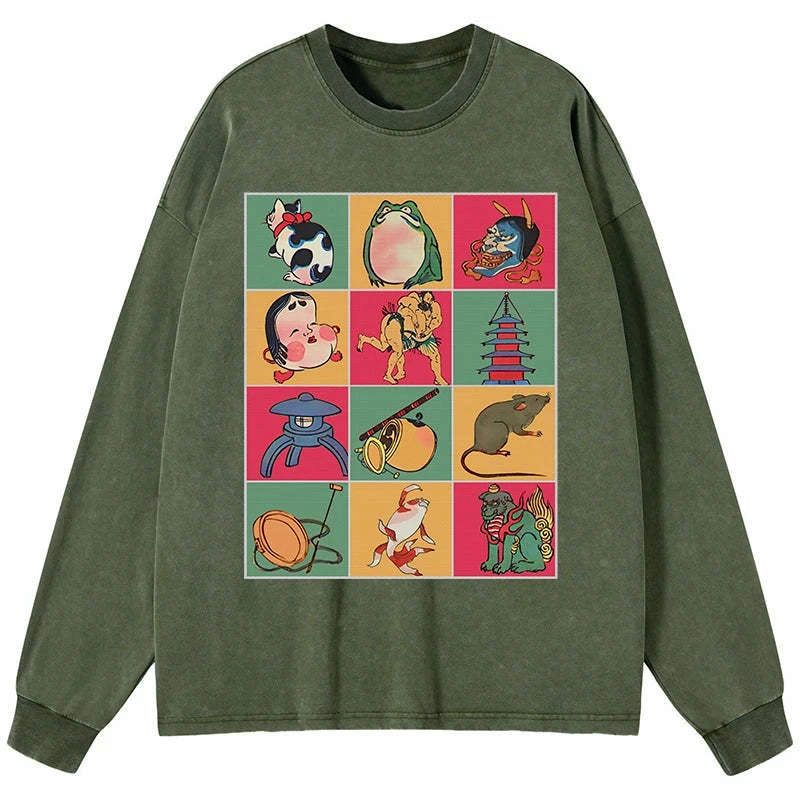 comfortable Japanese culture t-shirt