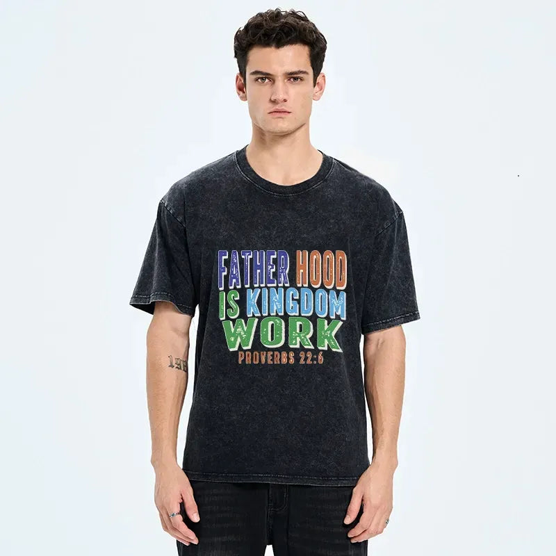 Comfortable Kyoto Lion Quote Tee for Men