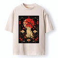Kyoto-Lion Washed T-Shirt Free Shipping