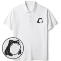 Kyoto Lion Frog Polo Shirt for Daily Wear