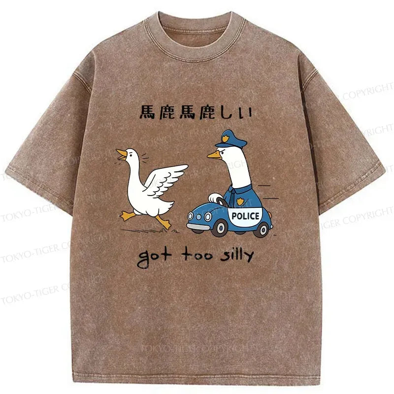 Japanese Washed T-Shirt for Daily Wear