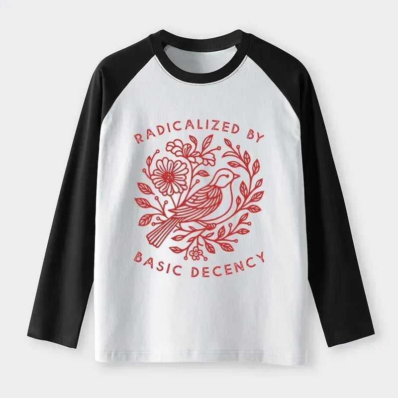 Kyoto-Lion Pigeon That Was Moved Raglan Long Sleeve T-shirt
