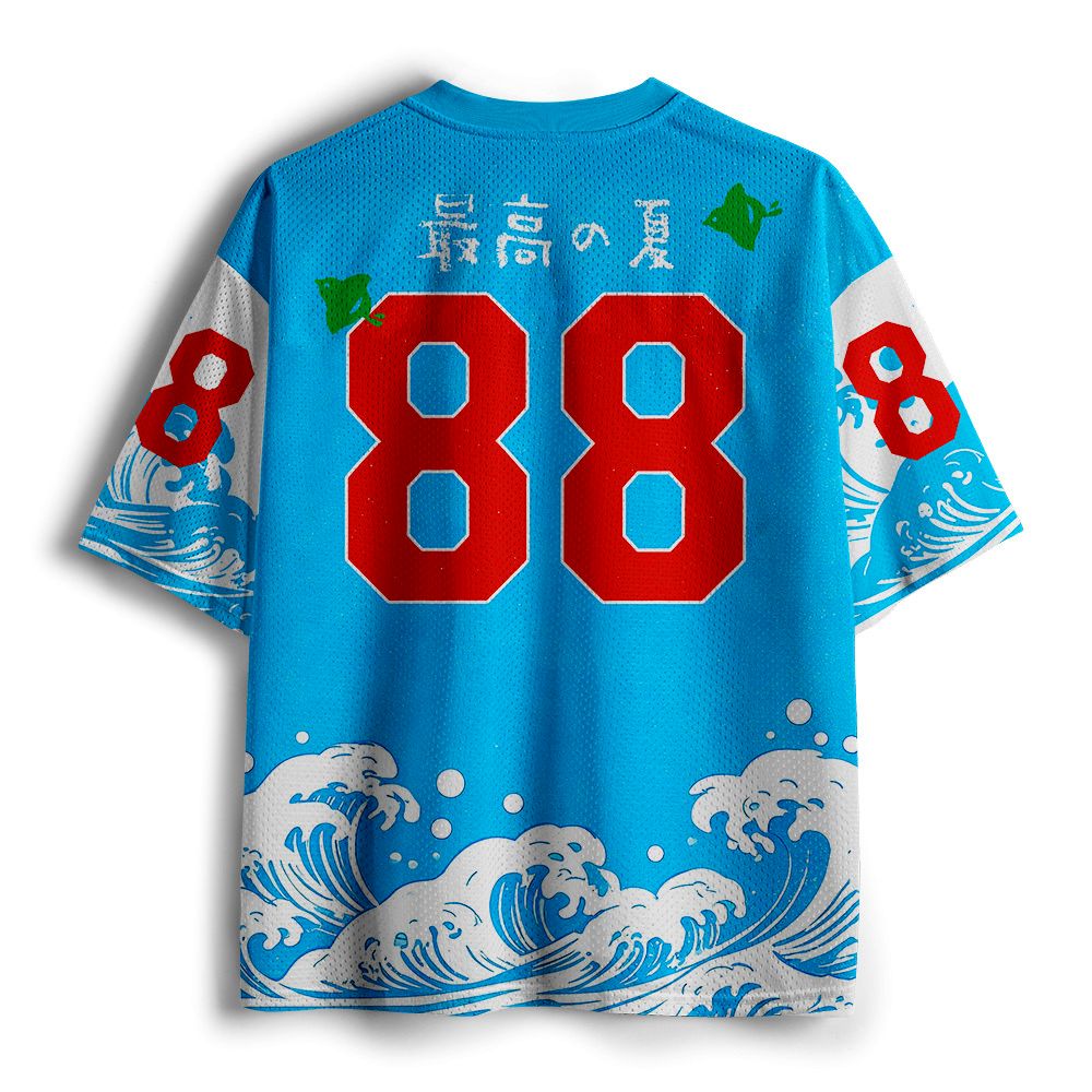 Japanese Summer Festival Mesh Jersey