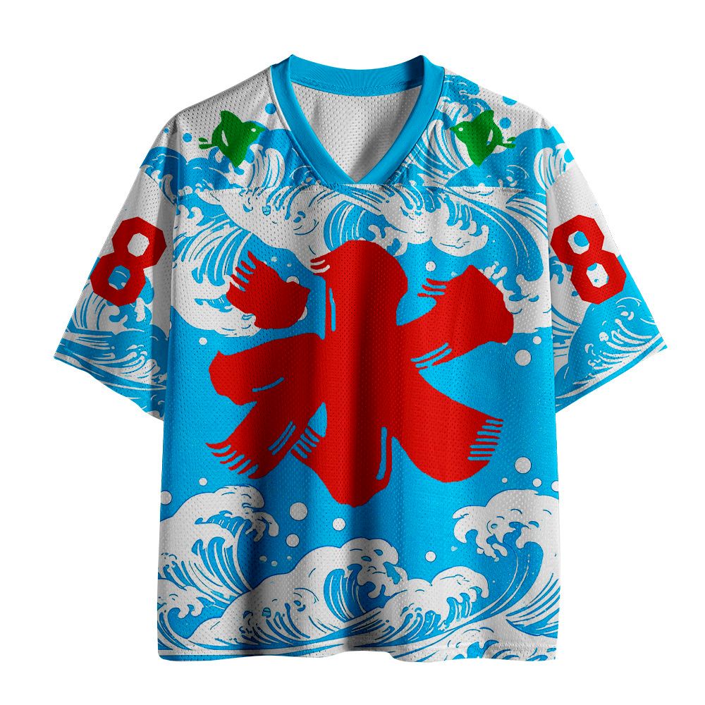 Japanese Summer Festival Mesh Jersey