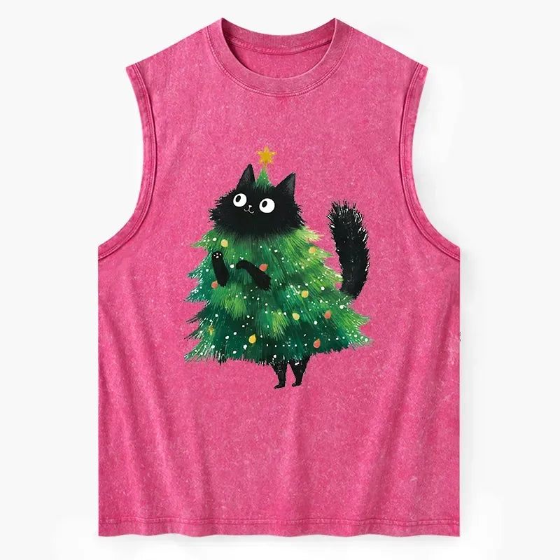 Kyoto Lion Christmas Cat Tank for Everyday