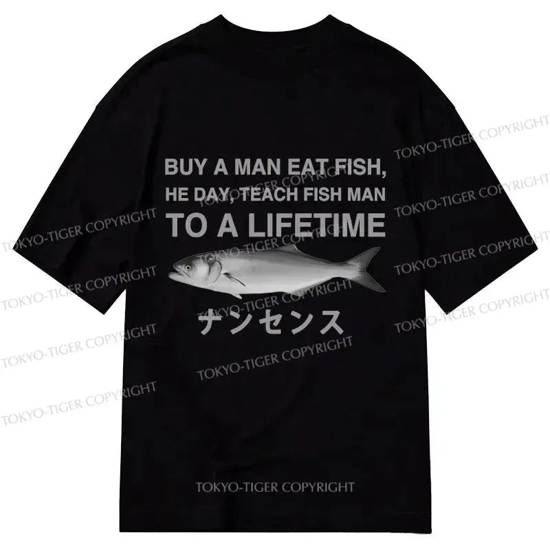 funny Japanese classic t-shirt for daily wear