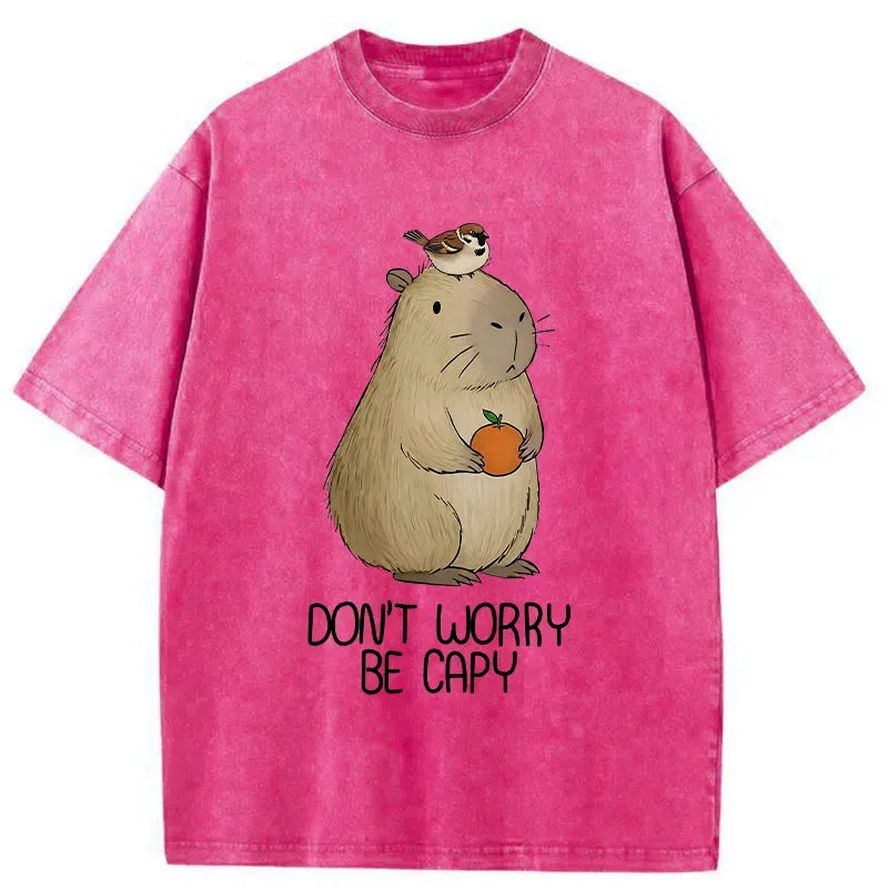Capybara Unisex T-Shirt for Streetwear