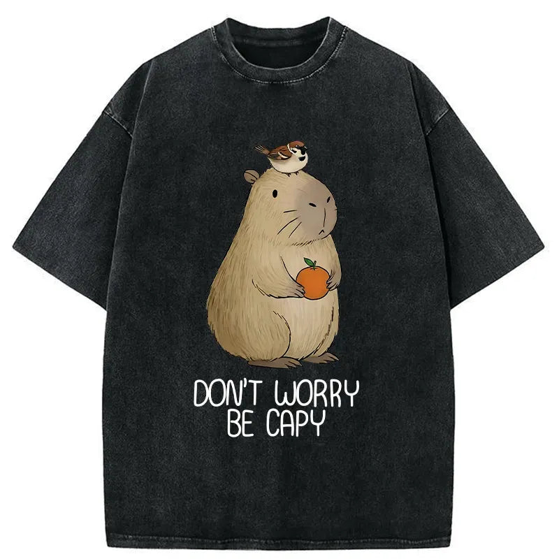 Capybara Unisex T-Shirt for Streetwear