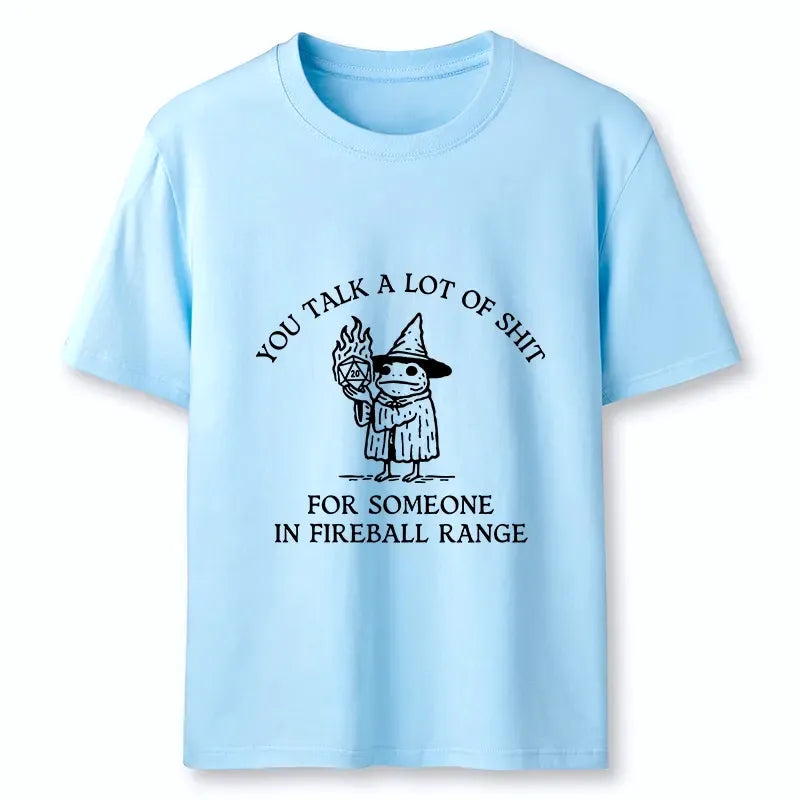 Funny Frog Magic Wizard T-Shirt Trendy