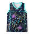Trendy Koi Mesh Tank Top for Fitness