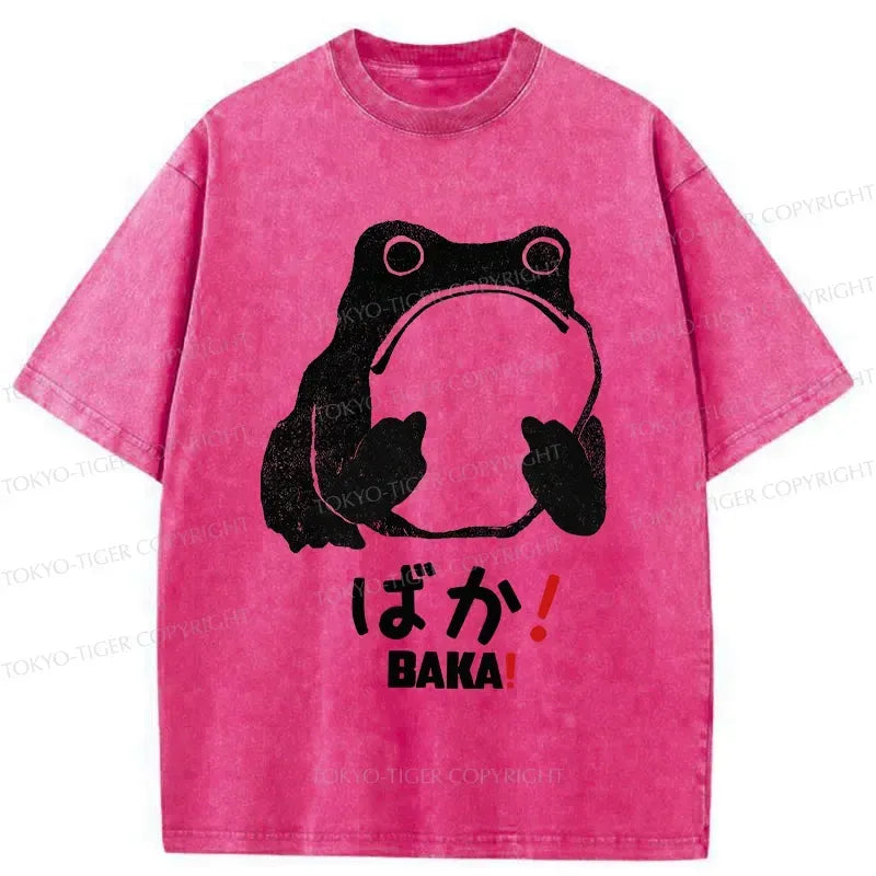 Kyoto-Lion Funny Frog T-Shirt Casual Summer