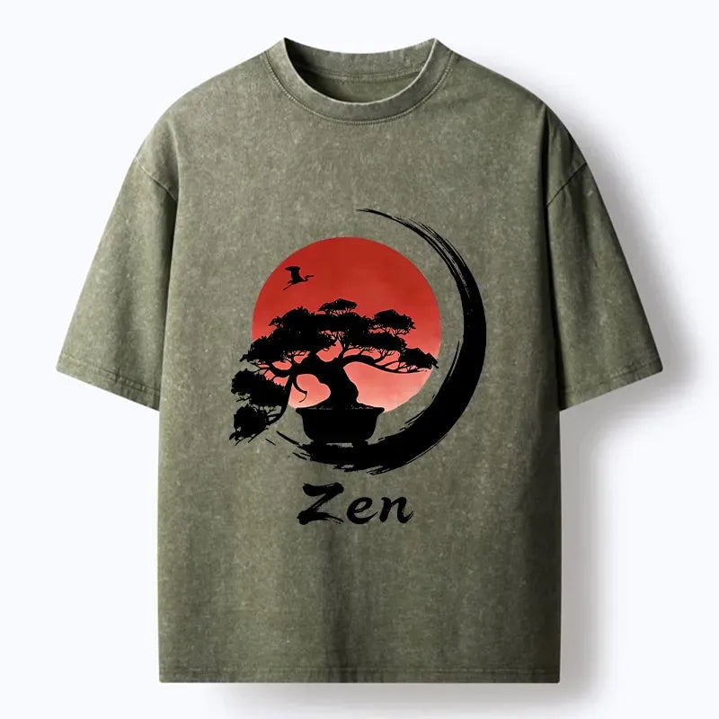 Zen Bonsai T-Shirt for Daily Wear