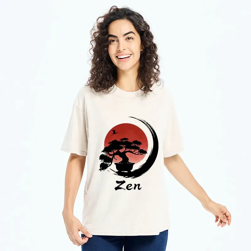 Zen Bonsai T-Shirt for Daily Wear