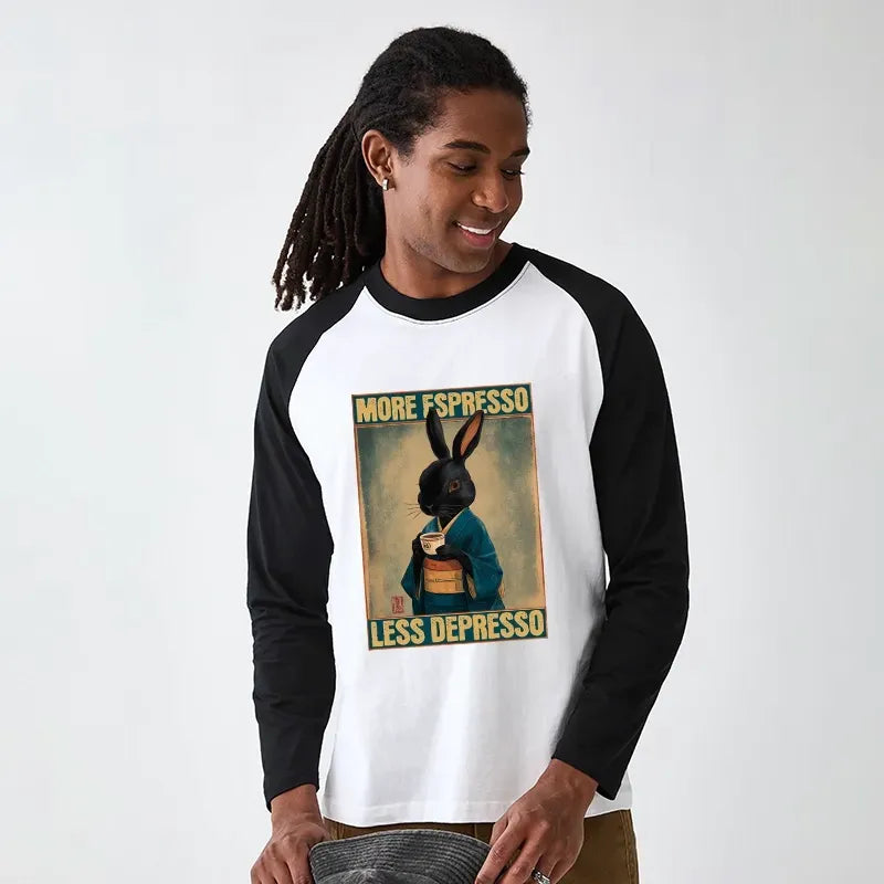 vintage Japanese rabbit long sleeve t-shirt