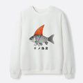 Kyoto-Lion Fish Disguise Waffle Sweatshirt
