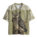 Japanese Owl Mesh Jersey for Summer