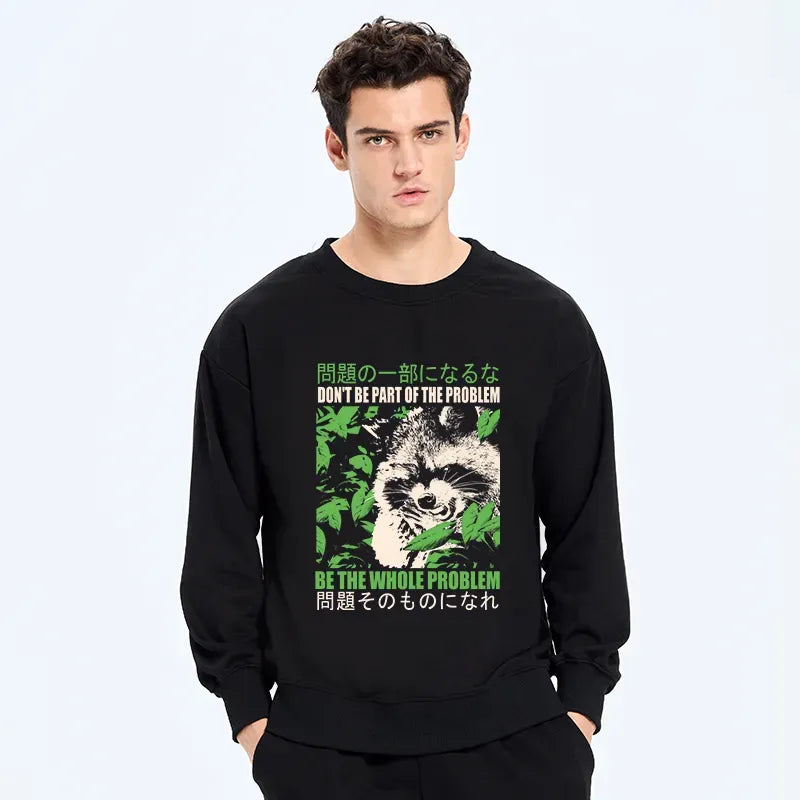 Unisex Japanese Streetwear Sweatshirt