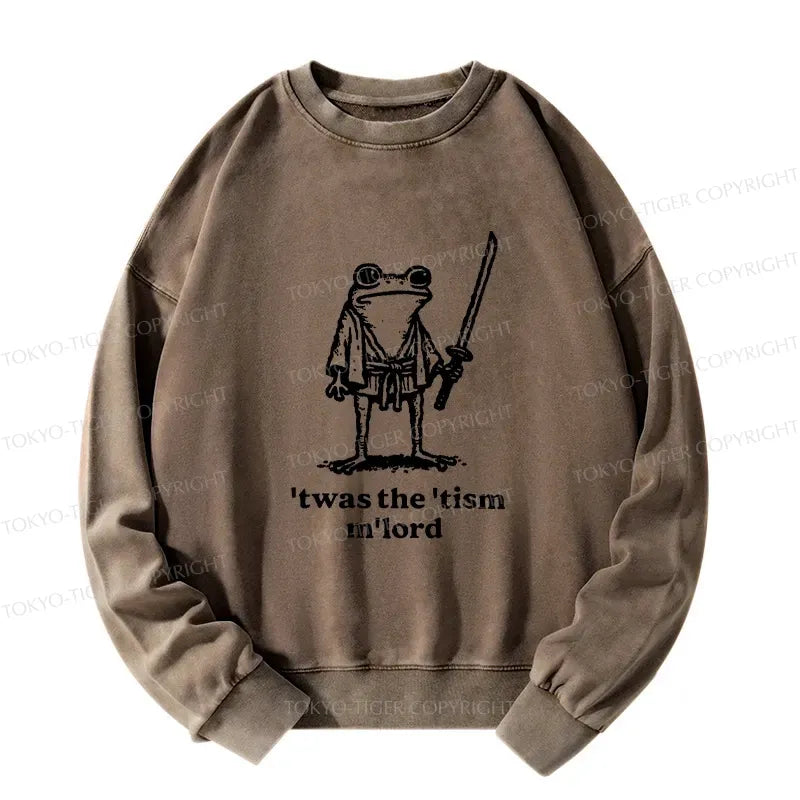 Japanese Ukiyo-e Frog Sweatshirt Gift for Him